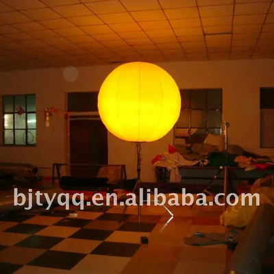 Venda Quente Mudança de cor LED Balão de hélio gigante, iluminação balão inflável para publicidade