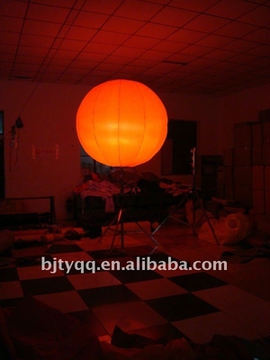 Venda Quente Mudança de cor LED Balão de hélio gigante, iluminação balão inflável para publicidade