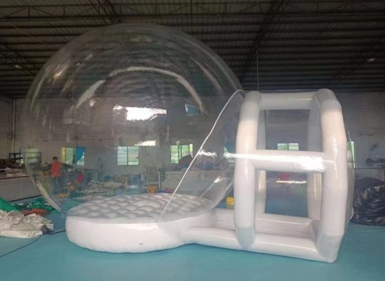Camping ao ar livre Festa de casamento Casa de balões infláveis transparentes