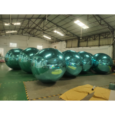 decoração de Natal inflável personalizada grande espelho de vidro pendurado bola de espelho de Natal bolas de espelho