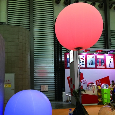 Decorações infláveis de lua infláveis Balão inflável com iluminação LED dentro Balão de festa para decorações de concerto