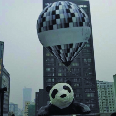 Publicidade Balão de céu de hélio PVC grande personalização inflável