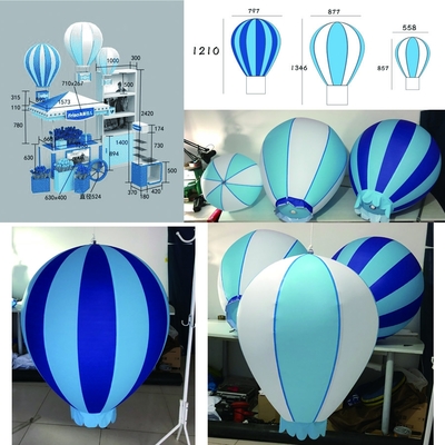 Publicidade Balão de céu de hélio PVC grande personalização inflável