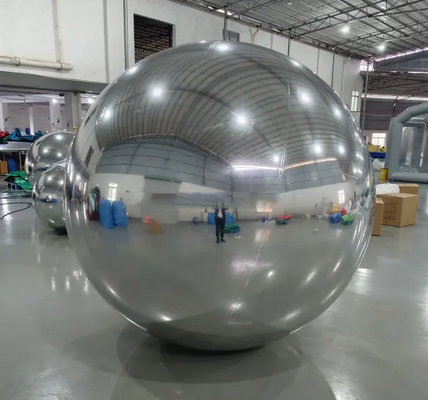 ODM Balões de publicidade grandes Flutuante gigante de prata ao ar livre