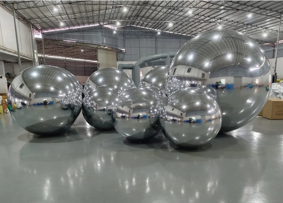 ODM Balões de publicidade grandes Flutuante gigante de prata ao ar livre