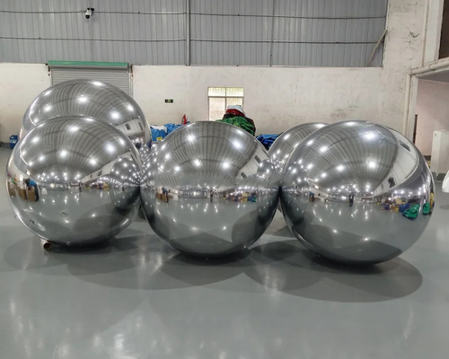 ODM Balões de publicidade grandes Flutuante gigante de prata ao ar livre