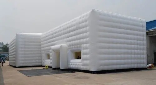Luz LED Balões de publicidade infláveis Tenda de cubos de ar infláveis Para aluguer