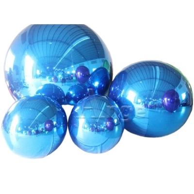 Festival gigante inflável espelho bola comercial PVC decorativo