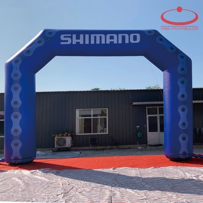 Arco de entrada inflável para eventos de tamanho 6*3m
