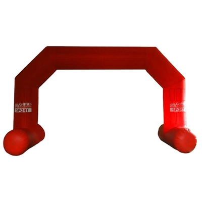 Promoção Impressão UV Logotipo Impresso Oxford Custom Arco Inflavel Gigante Arcos Inflaveis com luz LED