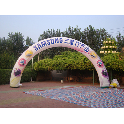 Aluguel personalizado Arco Inflavel para publicidade ao ar livre Arco Inflavel enorme para atividades promocionais da marca