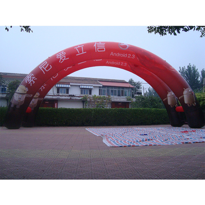 Aluguel personalizado Arco Inflavel para publicidade ao ar livre Arco Inflavel enorme para atividades promocionais da marca
