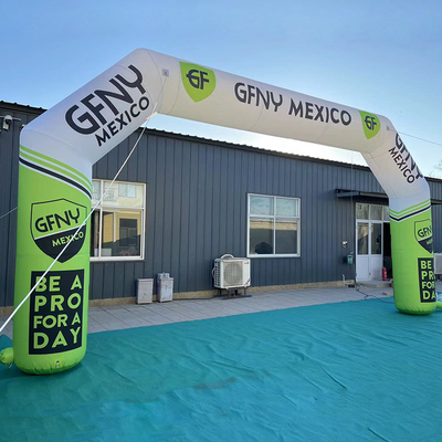 preço de venda por atacado de fábrica arco de festa decorativo inflável personalizado arco inflável