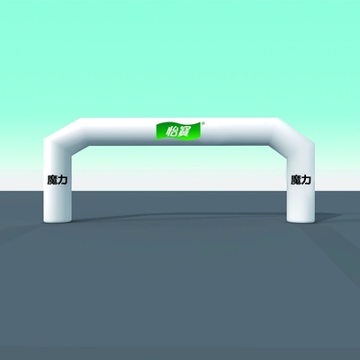Arco de entrada inflável de arco de corrida inflável de linha de chegada arco de porta inflável para publicidade de eventos