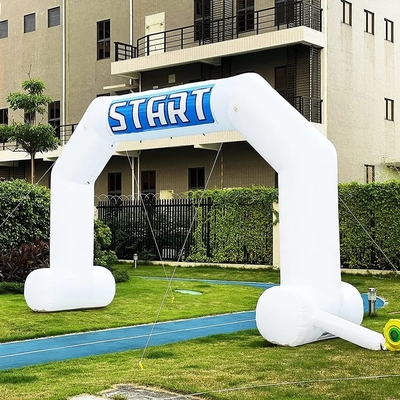 Fábrica por atacado Logotipo personalizado Marca Five Sides Arco Inflável Barato Arco-Íris Inflável para Eventos