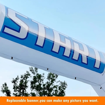 Fábrica por atacado Logotipo personalizado Marca Five Sides Arco Inflável Barato Arco-Íris Inflável para Eventos