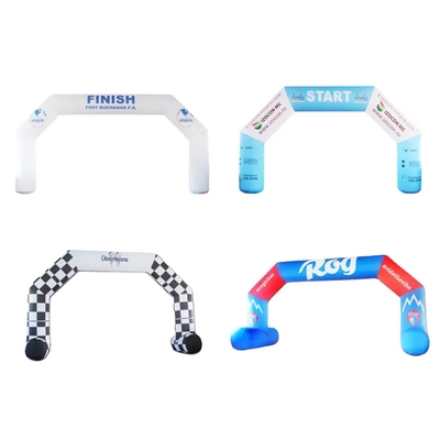 Arco inflável decorativo para o exterior, incluindo sopador de ar para publicidade Arco inflável para eventos