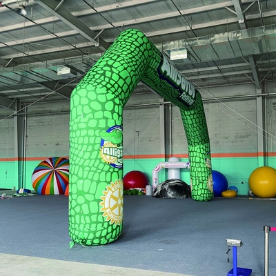 Eventos ao ar livre personalizados Linha de chegada Arco de partida de corrida inflável Arco de entrada inflável Arco de publicidade esportiva