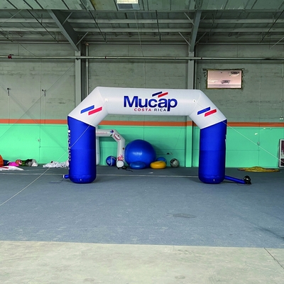 Logotipo personalizado Produtor profissional de exportação Publicidade Eventos de corrida Impressão de arco Portão Arco de corrida inflável