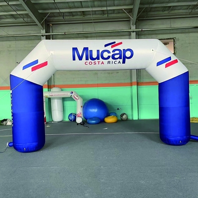 Fábrica de Esportes ao Ar livre de entrada inflável Arcos de publicidade corrida inflável Estrela linha de chegada arco de porta inflável