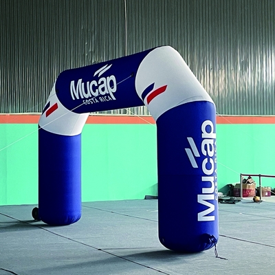 Fábrica de Esportes ao Ar livre de entrada inflável Arcos de publicidade corrida inflável Estrela linha de chegada arco de porta inflável