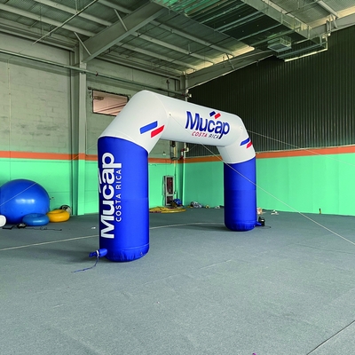 Fábrica de Esportes ao Ar livre de entrada inflável Arcos de publicidade corrida inflável Estrela linha de chegada arco de porta inflável