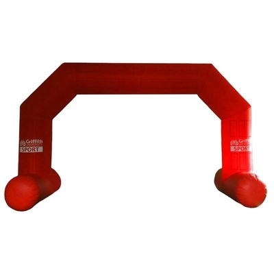Venda Quente Maratona Arco Inflavel Impressão UV Logotipo Impresso Oxford Custom Arcos Inflaveis Gigantes