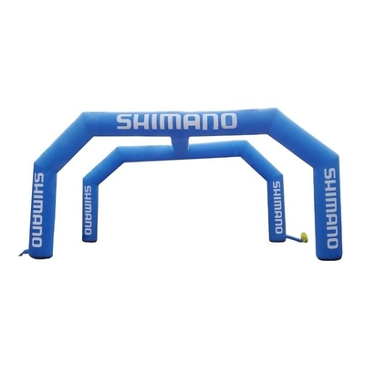 Venda Quente Maratona Arco Inflavel Impressão UV Logotipo Impresso Oxford Custom Arcos Inflaveis Gigantes