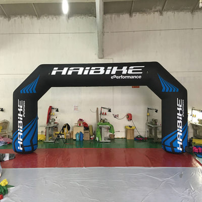 Logotipo de impressão personalizado Arco esportivo gigante para arredores inflável Arco de corrida para competição