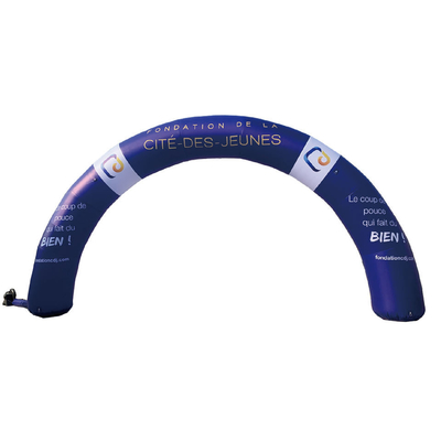 Desenho personalizado Publicidade ao ar livre Arco inflavel Maratona Começo Linha de chegada Arco inflavel