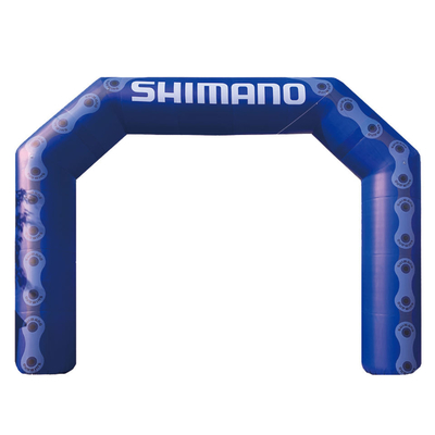 Desenho personalizado Publicidade ao ar livre Arco inflavel Maratona Começo Linha de chegada Arco inflavel