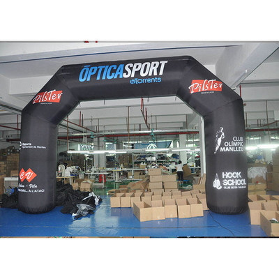 Fábrica por atacado Eventos ao ar livre Publicidade Impermeável Arco de publicidade inflável com impressão personalizada
