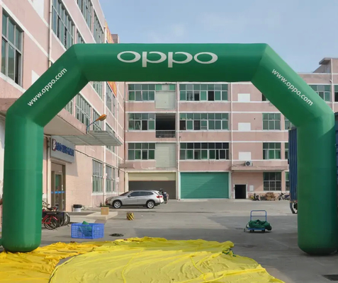 Fábrica por atacado Eventos ao ar livre Publicidade Impermeável Arco de publicidade inflável com impressão personalizada