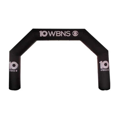 Arco de corrida inflável para o exterior Arco de entrada inflável Arcos de linha de chegada infláveis para venda