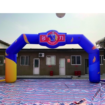 Evento temático de promoção ao ar livre de alta qualidade Arco inflável Arco de publicidade esportiva