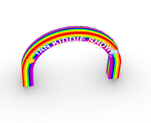Tianyili fábrica preço por atacado PVC material CE aprovado soprador tamanho de logotipo personalizado arco inflável