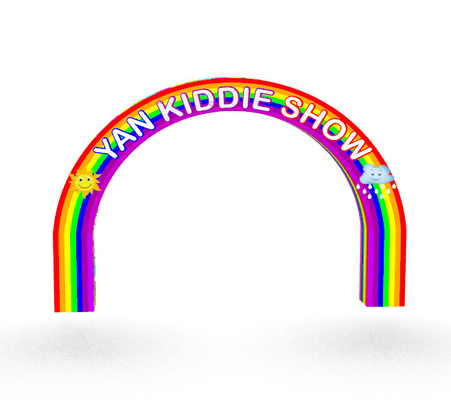 Tianyili fábrica preço por atacado PVC material CE aprovado soprador tamanho de logotipo personalizado arco inflável