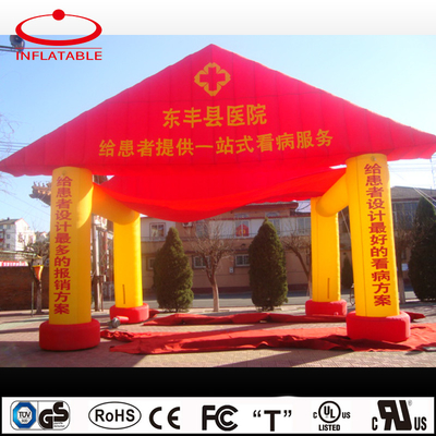 20 pés de alumínio exterior Hexagonal Up Tent Pop Up Canopy, Folding Gazebo Tent 3X3M, 3X6M tamanho