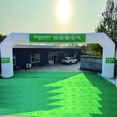 Eventos de publicidade personalizados arco inflável com ventilador e arco hermético