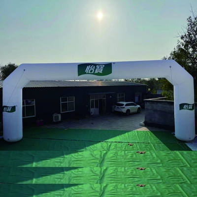 Eventos de publicidade personalizados arco inflável com ventilador e arco hermético