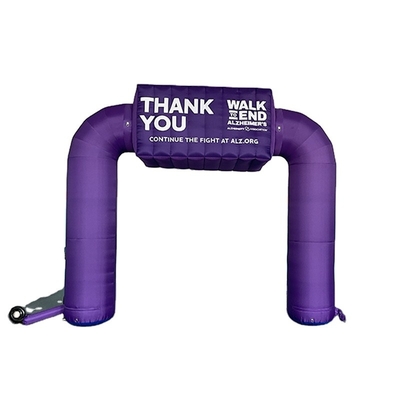 Arco de acabamento inflável personalizado LED Arco inflável para decoração