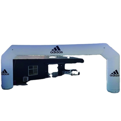 Arco-íris inflável para maratona com balão