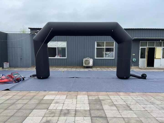 Arco de acabamento inflável clássico Impressão personalizada Linha de acabamento Arco de expansão