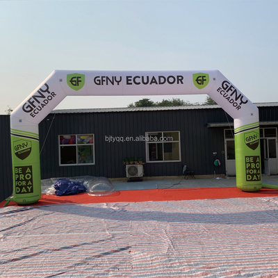 3m Arco de linha de acabamento inflável exterior personalizar logotipo com bomba de ar