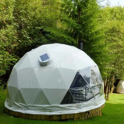 Localização de luxo Igloo Glamping tenda geodésica de cúpula