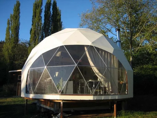 Localização de luxo Igloo Glamping tenda geodésica de cúpula