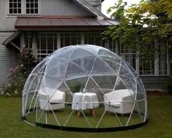 Single aquecido luxo acampamento clara cúpula iglu eventos festa tenda fabricante