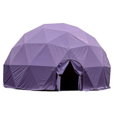 Tenda de acampamento ao ar livre à prova d'água Exposição itinerante transparente