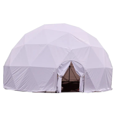 Tenda de acampamento ao ar livre à prova d'água Exposição itinerante transparente