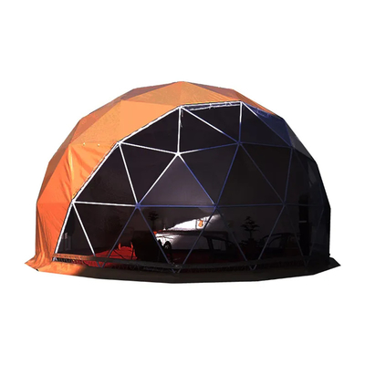 Tenda de acampamento ao ar livre à prova d'água Exposição itinerante transparente